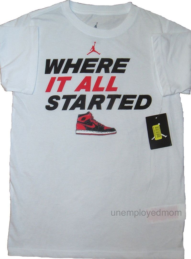 jordan t shirts for kids